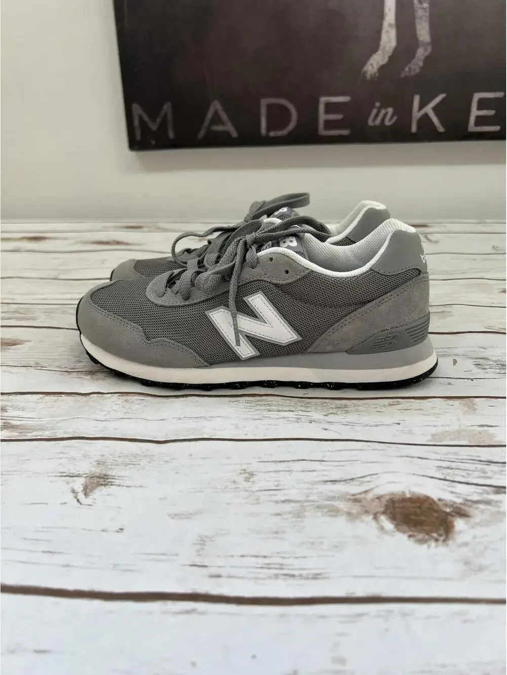 New Balance ML515GRY Men's Gray Sneakers Size 7.5 US